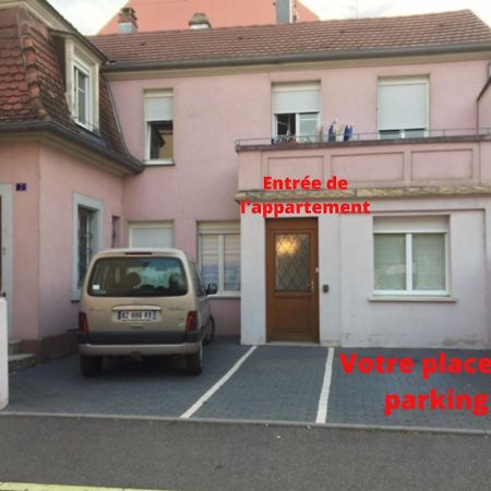 Gruenewald Colmar - Studio 2 Pers - Parking Exteriör bild
