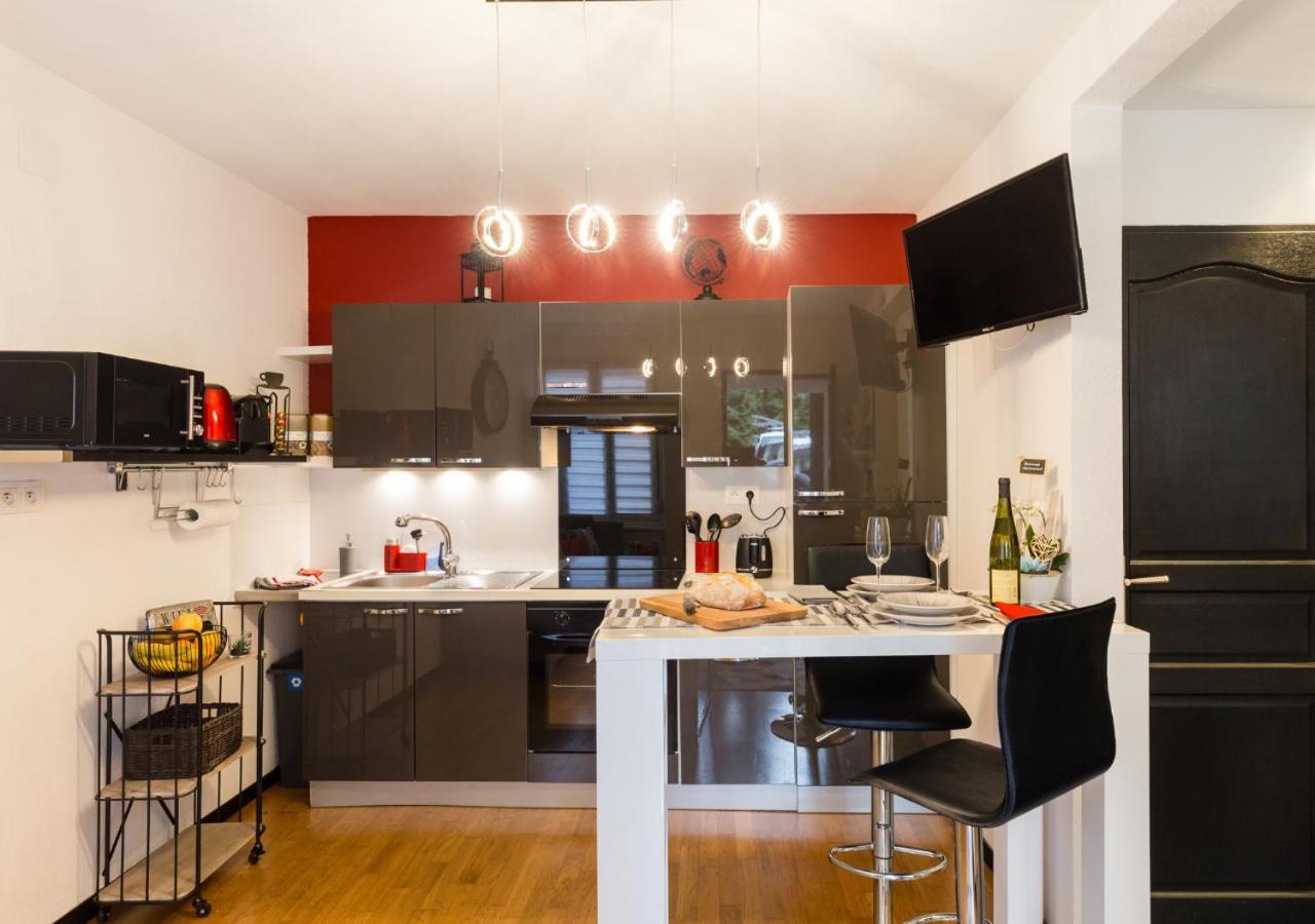 Gruenewald Colmar - Studio 2 Pers - Parking Exteriör bild